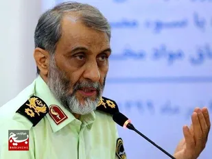 بازدید جانشین فرماندهی کل انتظامی کشور از روند خدمت رسانی به زوار در مرز چذابه