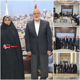 دیدار دکتر فلاحی با اسماعیل هنیه رهبر حماس