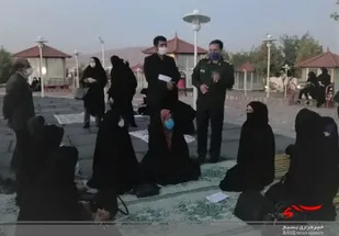 همایش میقات صالحین در دهکده مقاومت بسیج شهرستان بجنورد برگزار شد