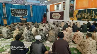 برگزاری مراسم دهه اول محرم در سپاه ناحیه شاهرود+ تصاویر