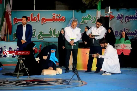 چهارمین روز از مسابقات میدان یار در استان کرمانشاه توسط بسیج جامعه پزشکی استان کرمانشاه 
