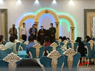 مراسم تجلیل از فعالان فضای مجازی و رسانه ای ناحیه امیرالمومنین(ع)