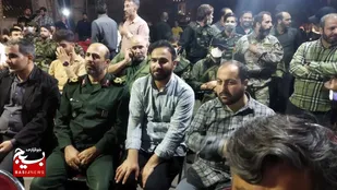 حضور سردار حیدرنیا در مراسم تماشای فینال نهایی مسابقات آزاد جهان+تصاویر