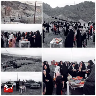 کوهپیمایی مادر دختری در جاده سلامت سمنان برگزار شد