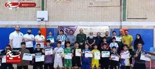 مسابقات آمادگی جسمانی دانش آموز قهرمان به مناسبت روز دانش&zwnj;آموز در بند ماهشهر