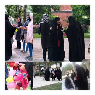 اهدای هدایا به مادران و دختران در شهرستان البرز