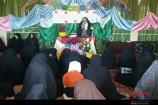 برگزاری جشن ولادت امام زمان(عج) در حوزه حضرت زینب(س) لالجین