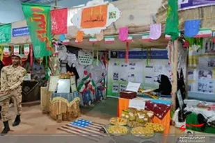 برپایی نمايشگاه اسوه در نیمروز و بخش های مختلف شهرستان