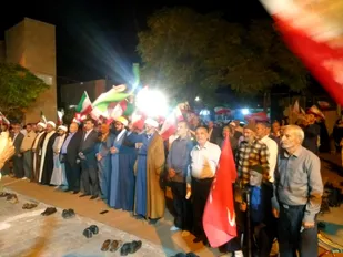 حماسه&zwnj;خوانی و تجلیل از ایثارگران در قرار شبانه مه&zwnj;ولات