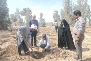 هزار نهال به یاد کودکان ،زنان و مردان شهید غزه و شهدای کشور و استان سیستان وبلوچستان کاشته شد