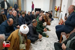 برگزاری مراسم شبی با شهدا گرامیداشت سردار شهید &laquo;حاج حسین کیانی&raquo; در گیان
