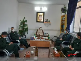 دیدار سردار چمن با امام جمعه شیروان