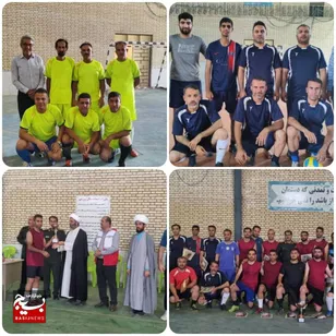 مسابقات فوتسال چهارجانبه به میزبانی سپاه تنگستان برگزار شد