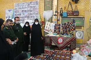 برپایی نمایشگاه پایگاه های اسوه در شهرستان لردگان