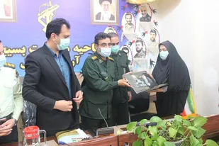تقدیر از سرپرست شبکه بهداشت شهرستان آران و بیدگل