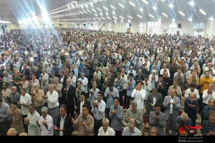 برگزاری باشکوه نماز عید سعید فطر در نهاوند