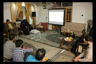 نمایش مستند قائم مقام (سیری در زندگی آیت الله منتظری) در شاهرود+تصاویر