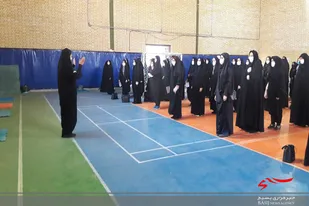 برگزاری اولین فراخوان گردان کوثر حوزه حضرت زینب (س) نهاوند
