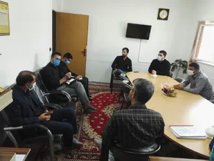 حضور بازرسان بسیج سازندگی سپاه استان از حوزه بسیج علی (ع) شاهرود