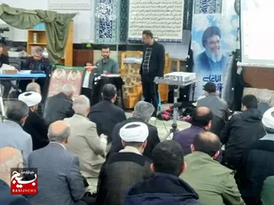 مراسم شام غریبان شهید سید حسن نصرالله و شهید سید هاشم صفی الدین در چالوس