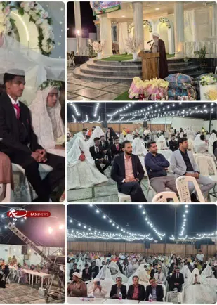 برگزاری جشن ازدواج آسان برای ۱۶ زوج جوان در میناب