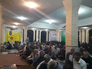 برگزاری دعای توسل به یاد شهدا در شهر کلاته خیج+ تصاویر