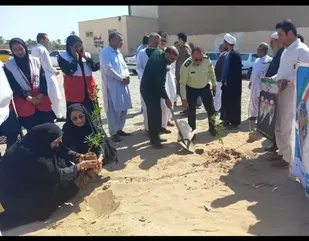 کاشت هر نهال جوانه رویش حیات در جامعه است
