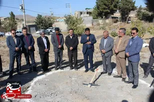 کلنگ زنی مدرسه &laquo;هفت شهید&raquo; در کلاته عبدل طرقبه