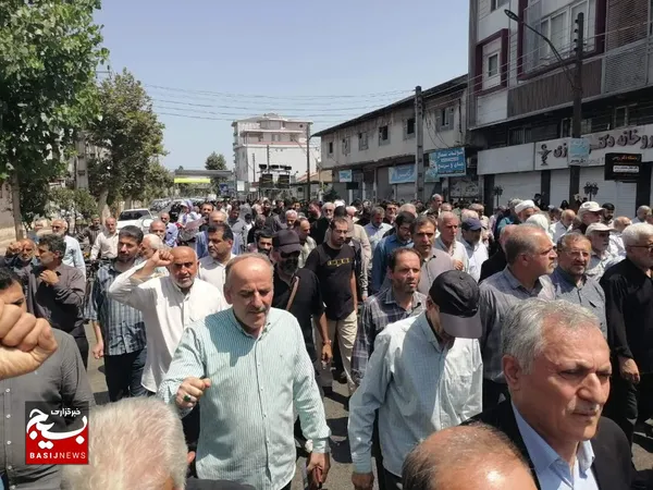 راهپیمایی جمعه خشم در گیلان