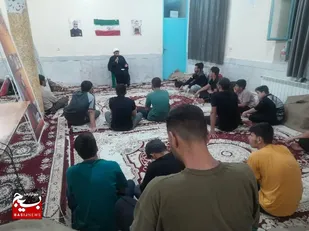 دیدار با گروه جهادی شهید فهمیده استان سمنان، در لردگان