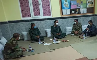 برگزاری جلسه قرارگاه طرح تحول محلات سپاه جاسک