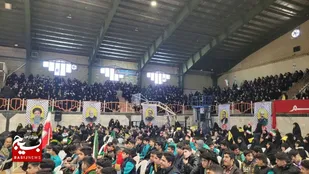 همایش اقتدار بسیجیان در شهرستان بابل