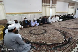 دیدار با مولوی روانبد در شهرستان سرباز