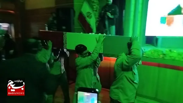 استقبال از ۷شهیدگمنام