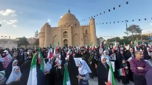 نمایش عظیم اقتدار ملی در دامغان