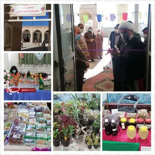 برپایی نمایشگاه های اقتصاد مقاومتی، صنایع دستی و تولیدات محلی در شهرستان سرایان