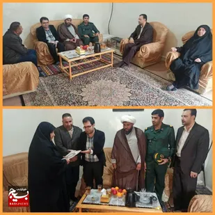 یادواره خانگی شهدای دفاع مقدس به مناسبت سالگرد شهادت حاج قاسم سلیمانی و ولادت حضرت زهرا(س) در شوش
