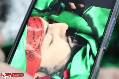 تشییع پیکر مطهر شهید مهدی مکرمی