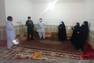 دیدار با خانواده شهید رسول بخش نارویی