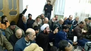 برگزاری محفل دعا در منزل شهید عجم در شهر کلاته خیج+تصاویر