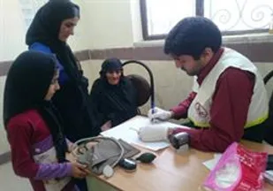 خدمات رایگان پزشکی در روستای بارز لردگان