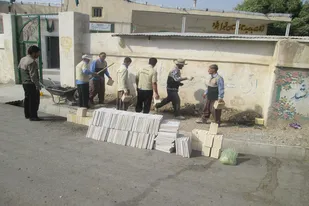 خدمات&zwnj;رسانی گروه جهادی شهید سلگی نهاوند در مناطق محروم