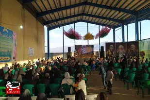 بزرگداشت شهدای روستای گنج تپه و شهدای هنرمند شهرستان بهار