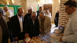 نمایشگاه کتاب و بازی&zwnj;های فکری انجمن ناشران استان قزوین آغاز به کار کرد