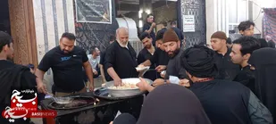 مواکب محبین الائمه و احباب الرضا علیهم السلام در خدمت زایرین1
