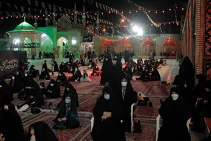 آئین عزاداری سالار شهیدان در امامزادگان قزوین از نگاه دوربین بسیج