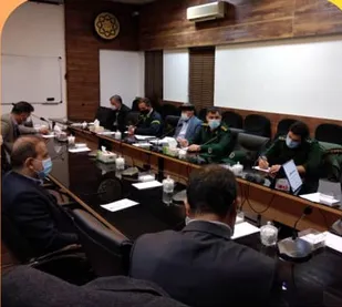 برگزاری میز خدمت جهادی در سالن جلسات شهرداری گرگان