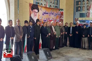 عطرافشانی مزار مطهر شهدای شهرستان کبودراهنگ