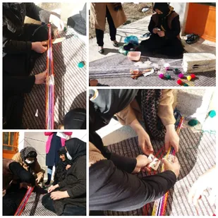 راه اندازی کارگاههای کوچک خانگی در منطقه عشایری میهه