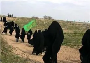 اعزام بسیجیان خواهر لردگان به اردوی راهیان نور